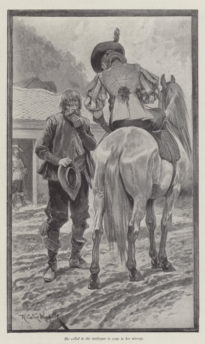 Under the Red Robe, by Stanley J Weyman by Richard Caton Woodville junior